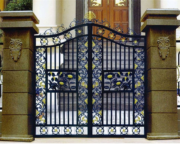 家用铁艺大门定做